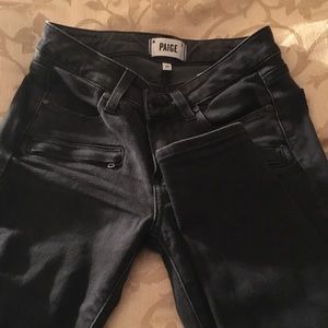 PAIGE blk skinny jeans